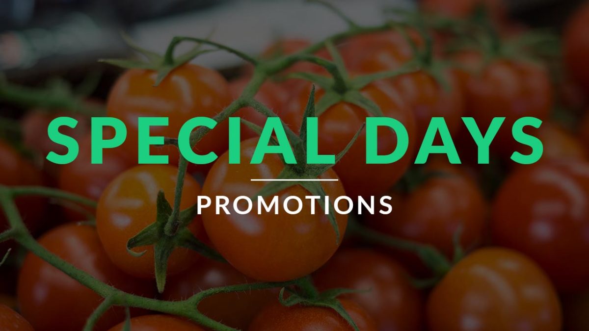 TFC Supermarkets - Special Days promotions